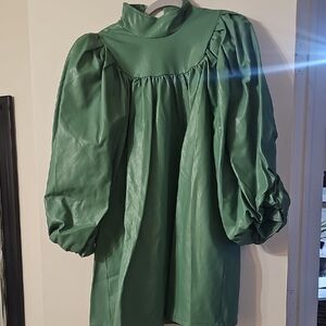 Elegant Green Women's Dress